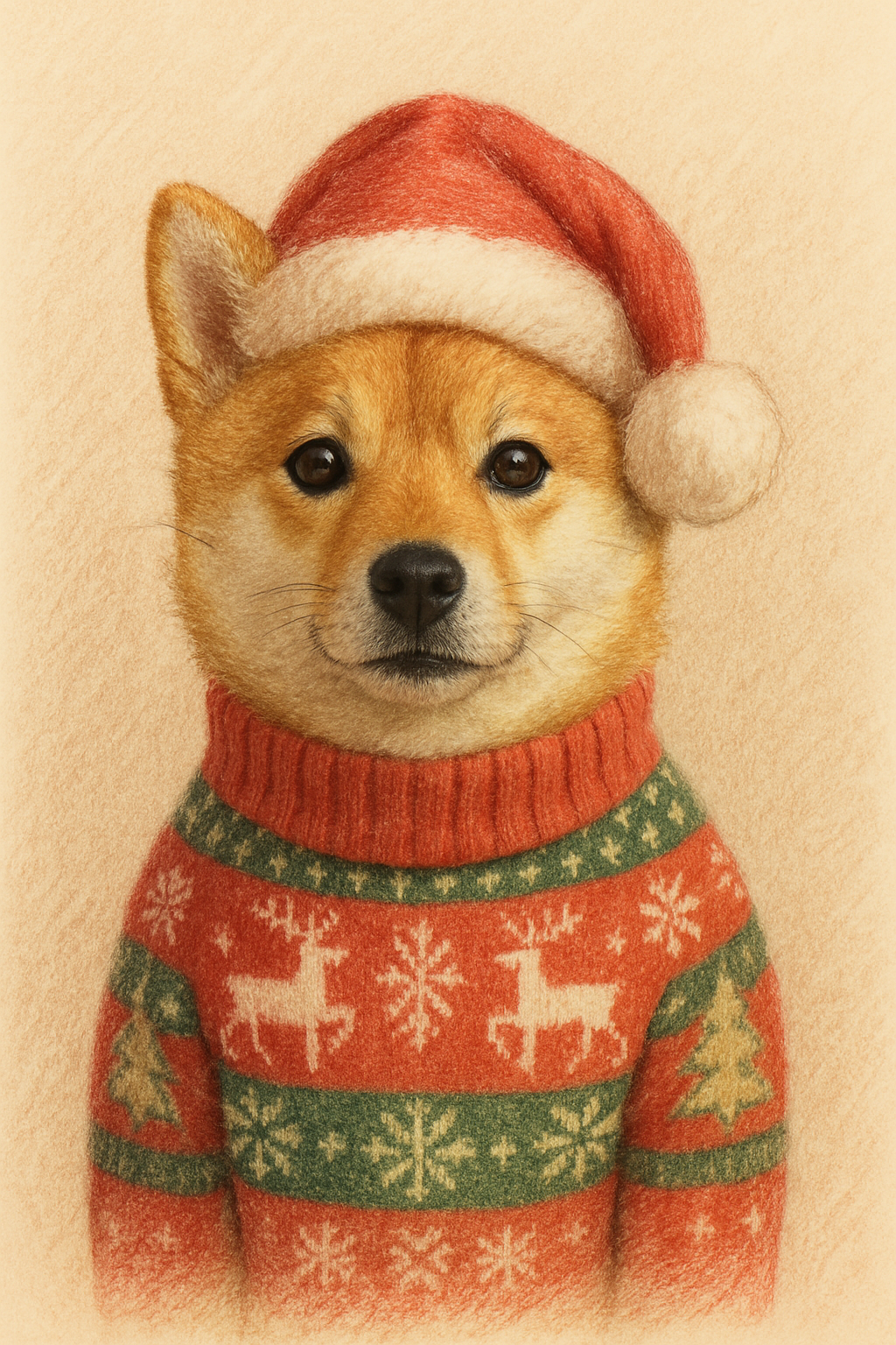 Custom pet portrait by The Family Portrait Company